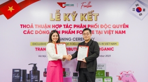 Lễ ký kết hợp tác phân phối Foellie